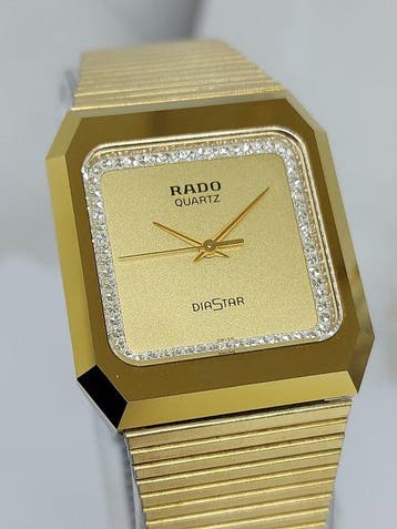 Rado - DiaStar Diamond Quartz - Sans prix de réserve -, Handtassen en Accessoires, Horloges | Heren, Nieuw