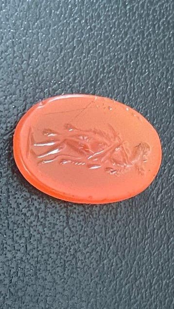 Oud-Romeins Steen Intaglio - 14 cm