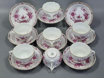 Hutschenreuther - Service à café - Kaffeegeschirr 15-teilig, Antiek en Kunst