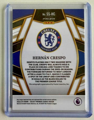 2023/24 Panini Select Hernán Crespo No. SS-HC Carte, Nieuw