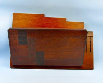 Amsterdamse School / Art Deco - Houten tijdschrift- c.q.