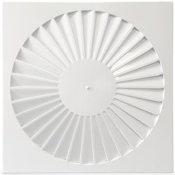 Wervelrooster voor inleg systeemplafond 595 x 595mm, Verzenden, Nieuw