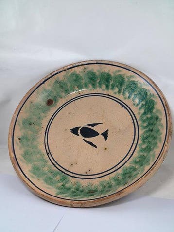 Schotel - Majolica - Groot keramisch bord