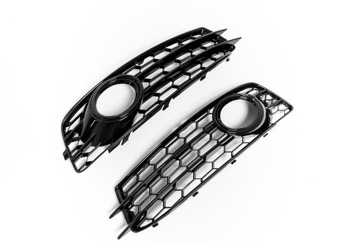 RS Look Mistlamp Roosters voor Audi A3 8P Facelift S line, Auto diversen, Tuning en Styling, Ophalen of Verzenden