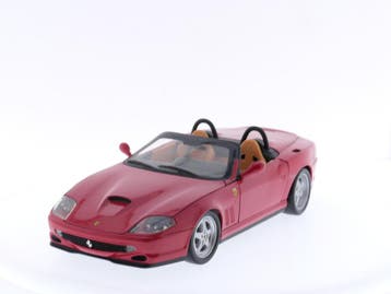 Schaal 1:18 Hot Wheels 29441 Ferrari 550 Barchetta Pininf..., Ophalen of Verzenden, Gebruikt, Hot Wheels
