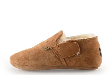 Warmbat Pantoffels Meisjes in maat 33 Cognac, Verzenden, Schoenen, Zo goed als nieuw, Jongen of Meisje