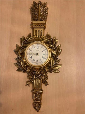 Horloge murale - Jaeger-LeCoultre - Laiton - 1960-1970, Antiquités & Art, Antiquités | Horloges