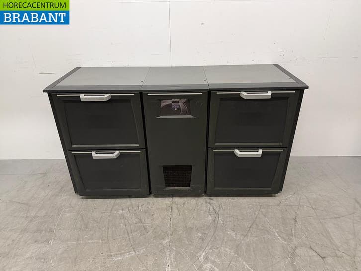Gamko Flexbar Bar Cooler 4 Tiroirs 157,5 cm 230V Horeca, Zakelijke goederen, Horeca | Keukenapparatuur, Verzenden