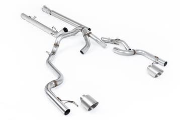 Cat-back uitlaatsysteem | Ford F150 SuperCrew (5,5ft laadbak, Verzenden
