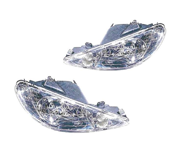 PHARES PEUGEOT 206 98-09 H7+H7, Autos : Pièces & Accessoires, Éclairage, Envoi