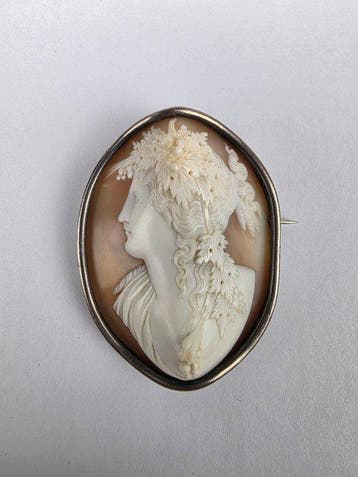 Zonder minimumprijs - Cameo Metaal - Museale Grande Cammeo