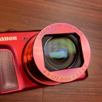 Canon PowerShot SX720 HS Red Digital Camera Boxed Complete
