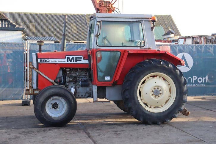 Veiling: Tractor Massey Ferguson MF590 Diesel 55kW (Marge), Zakelijke goederen, Landbouw | Tractoren, Ophalen