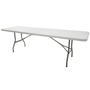 Vouwtafel - Opvouwbare klaptafel tuintafel meerdere maten, Ophalen of Verzenden, Nieuw, Rechthoekig, Kunststof