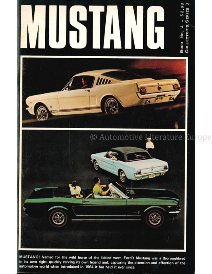 MUSTANG (BOOK NO.4 COLLECTORS SERIE 3), Boeken, Auto's | Boeken