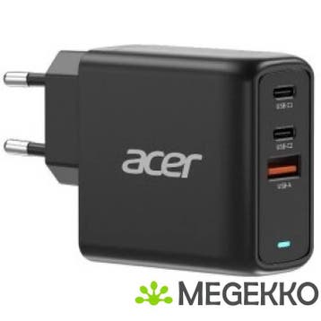 Acer Laptop Oplader 67W 2x USB-C 1x USB-A, Verzenden
