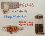 Robert Rauschenberg (1925-2008) - Gluts 1986 - Rar Original
