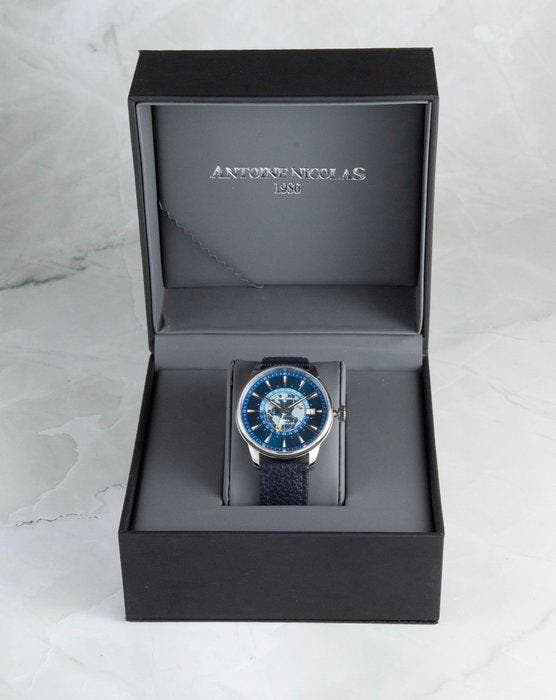 Antoine Nicolas 1986 - Roma Automatic GMT - Zonder, Handtassen en Accessoires, Horloges | Heren