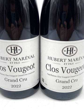 2022 Hubert Maréval et Fils - Clos Vougeot Grand Cru - 2, Nieuw