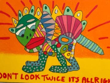 James Rizzi (1950-2011) - Dont Look Twice - Its All Right
