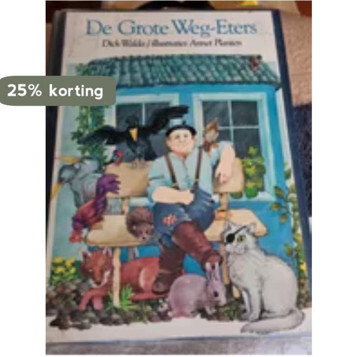 Grote weg-eters 9789062907427 Wald, Boeken, Overige Boeken, Gelezen, Verzenden