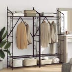 vidaXL Open Kledingkast Effen 2 pcs 78 x 36 x 158 cm, Huis en Inrichting, Kasten | Kleerkasten, Verzenden, Nieuw