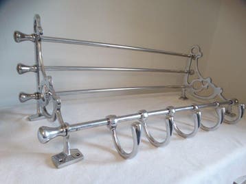 Kapstok - Aluminium - Kapstok met hoedenplank