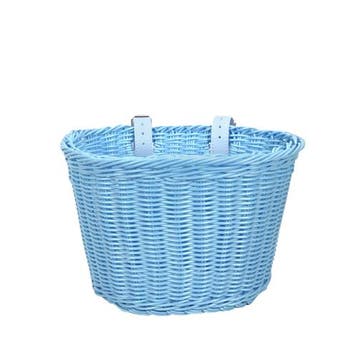 Fietsmand Blauw - Fietskrat Kinderfiets Klein Mini - Jongens, Verzenden