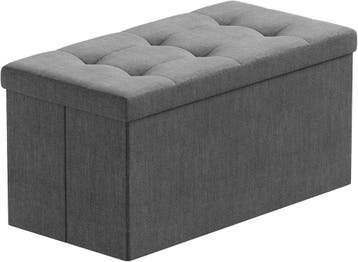 Linnen Hocker 76cm | Tweede kansje | OP = OP (poef), Verzenden