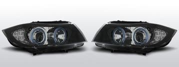 Koplampen Angel Eyes | geschikt voor BMW 3 Series E90 2005-2, Verzenden