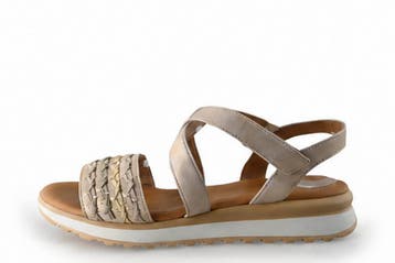 Gabor Sandalen in maat 39 Beige, Verzenden, Beige, Gabor, Sandalen of Muiltjes