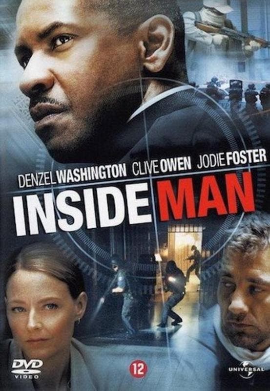 Inside Man - DVD (Films (Geen Games)), CD & DVD, DVD | Autres DVD, Enlèvement ou Envoi
