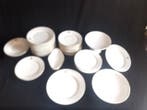 Porcelaine de Paris - Eetservies (41) - double monogramme or