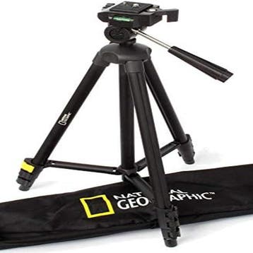 NatGeo Statief 158cm | Tweede kansje | OP = OP (fotostatief), Verzenden, Zo goed als nieuw, 150 tot 175 cm, Driepoot