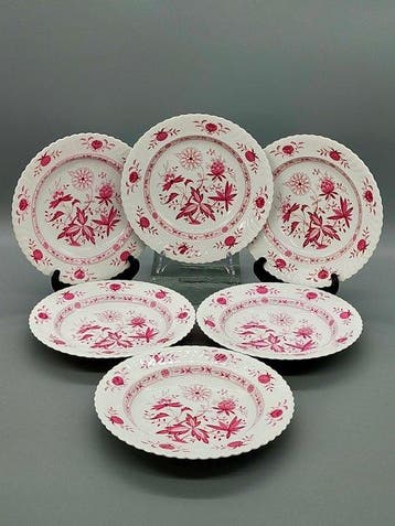 AK Kaiser - Eetservies - Suppenteller Set Westminster Purpur
