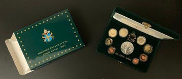 Vaticaan. Proof Set 2005 (incl. Silver Medal) (Zonder