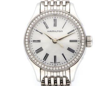 Hamilton - American Classic Valiant Quartz (Diamond Bezel &, Nieuw