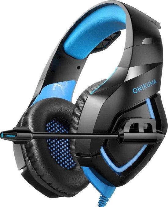2dekans | ONIKUMA K1-B - Gaming Headset - Multi Platform -, Computers en Software, Headsets, Ophalen of Verzenden