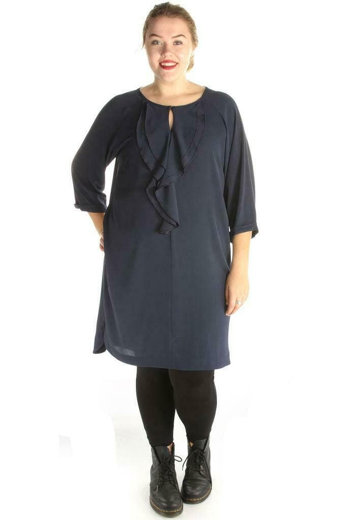 Tuniek EVI Ophilia ruche hals maat 48/50, Kleding | Dames, Blouses en Tunieken, Verzenden