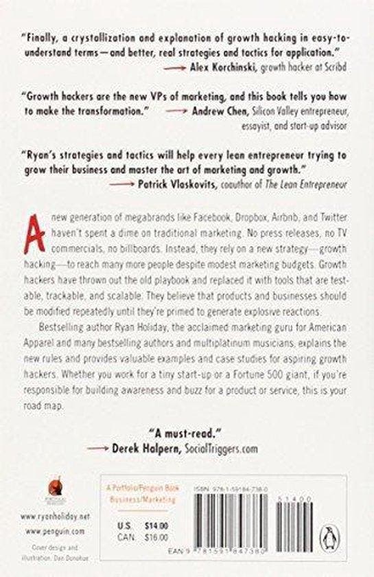 Growth Hacker Marketing 9781591847380 Ryan Holiday, Livres, Langue | Anglais, Envoi