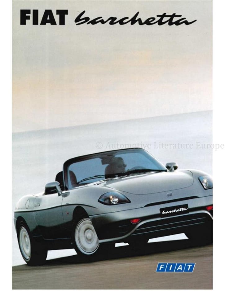1996 FIAT BARCHETTA BROCHURE DUITS, Livres, Autos | Brochures & Magazines, Enlèvement ou Envoi