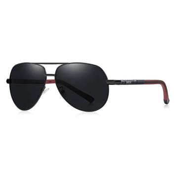 Vintage Shades Zonnebril - Roestvrij Staal Legering, Verzenden