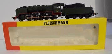 Fleischmann H0 - 4174 B - Stoomlocomotief met tender (1) -, Hobby en Vrije tijd, Modeltreinen | H0, Nieuw