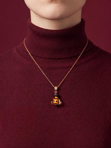 Murano-glas - Ketting met hanger - Ape Muranese
