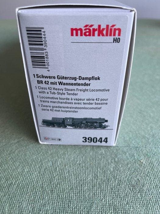Märklin H0 - 39044 - Stoomlocomotief met tender (1) - BR 42, Hobby & Loisirs créatifs, Trains miniatures | HO