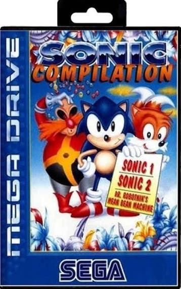 Sonic Compilation - Sega Mega Drive (Losse Cassette), Ophalen of Verzenden, Zo goed als nieuw