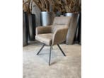 Veiling - Eetkamerstoel Manur (set van 6) Microvezel stof -, Huis en Inrichting, Stoelen, Nieuw