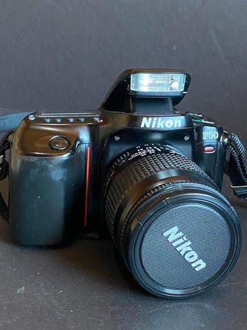 Nikon F50 Analoge camera, Audio, Tv en Foto, Nieuw