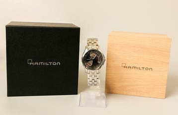 Hamilton - Jazzmaster Viewmatic Open Heart - H326750 - Homme, Nieuw