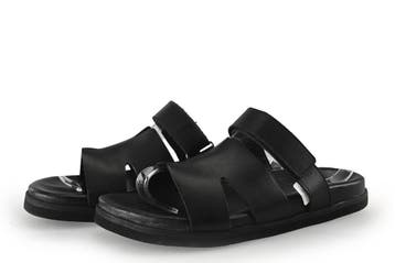 Sacha Slippers in maat 39 Zwart, Slippers, Verzenden, Zwart, Zo goed als nieuw